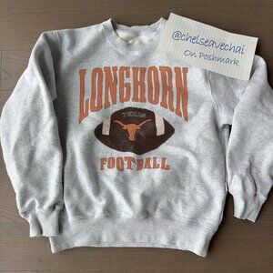 Vintage University of Texas Longhorn Football Sweatshirt, 90s Retro NCAA Shirt
